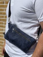 Geanta bărbat URBAN albastru 0046 - imagine 3