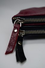 Portofel dama burgundy limitat 002 - imagine 5
