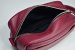 Geanta cosmetice burgundy 0017 - imagine 4