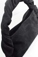 Geanta dama NOVA velur negru 0034 - imagine 5