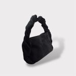 Geanta dama NOVA velur negru 0034 - imagine 4