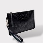 Pouch geanta de mana croco 0062 - imagine 3