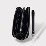 Portofel dama EMMA M negru 0047 - imagine 3