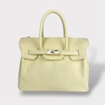 Geanta Birkin medium yellow