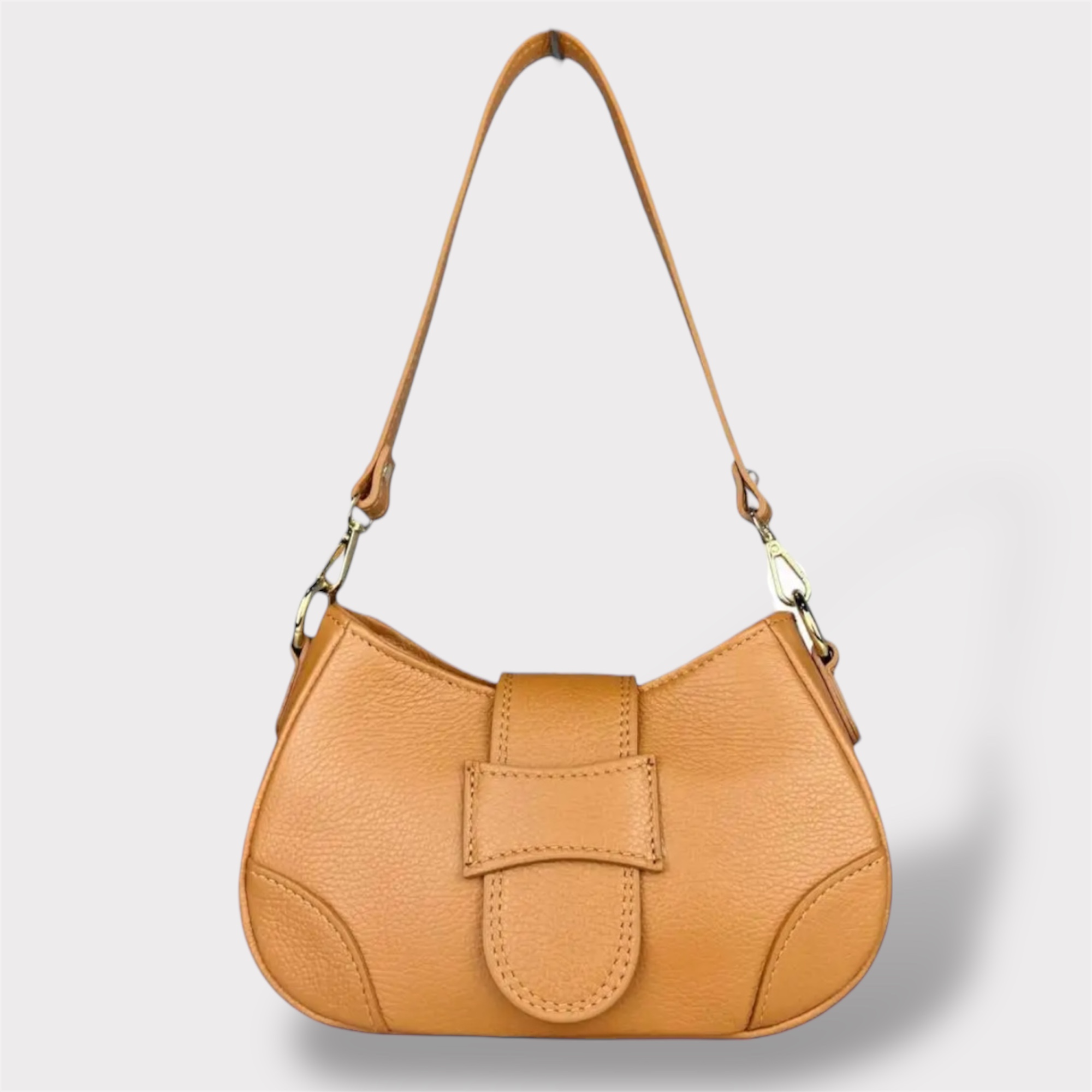 Photoroom_20260325_160358 Geanta Numero six camel - imagine 1