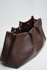 Couture Etoile bag chocolate croco LIMITED COLOR 0065 - imagine 5