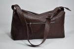 Geanta dama Terra chocolate croco 0036 - imagine 2