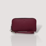 Portofel dama EMMA L burgundy 0041